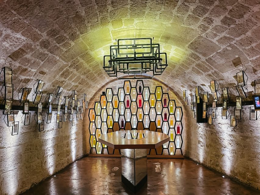 Paris: Les Caves du Louvre Guided Tour with Wine Tastings - Your 5 Senses at Work: Games, Visuals, and the Aroma Exercise