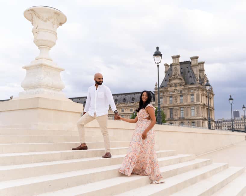 Paris: Louvre photoshoot or Seine bridges Eiffel Tower walk - Picking Your Best Route: Pont Alexandre vs. Louvre vs. Notre Dame vs. Eiffel Tower