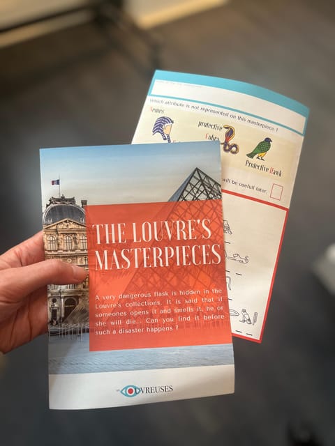Paris Louvre : Private Treasure Hunt for Families or groups - The poisonous-vial mystery: what you’re really doing in 2 hours