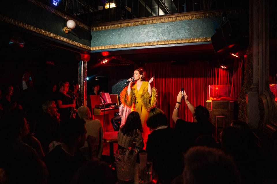 Paris : Madame Arthur Cabaret Show & Club Entry Ticket - Tour de chant: the more intimate carte blanche at 11:00 pm
