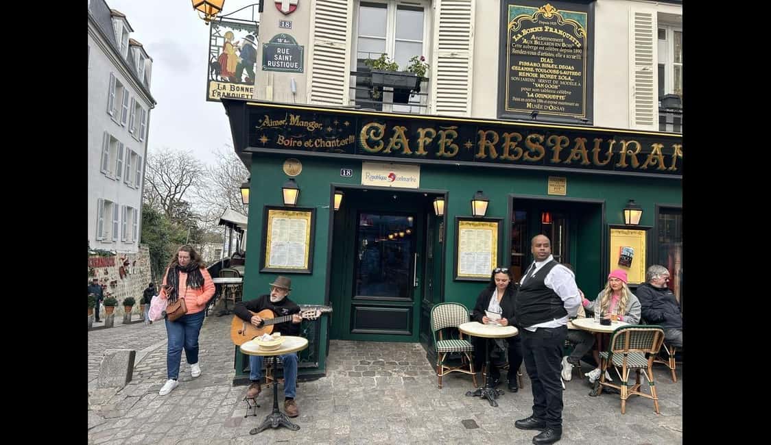 Paris: Montmartre Tour with Sacré-Cœur (Wine Tasting Option) - Wall of Love Photos and the Street-Scene Atmosphere