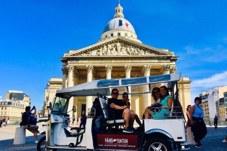 Paris: Most Iconic Monuments Guided Tour by Tuk Tuk - Musée d’Orsay and the Grand Palaces Along the Seine