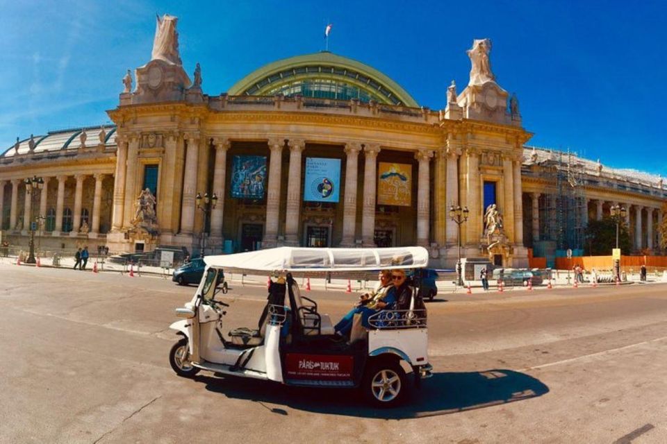 Paris: Most Iconic Monuments Guided Tour by Tuk Tuk - Invalides to the Pantheon: Big Monuments, Big Meanings