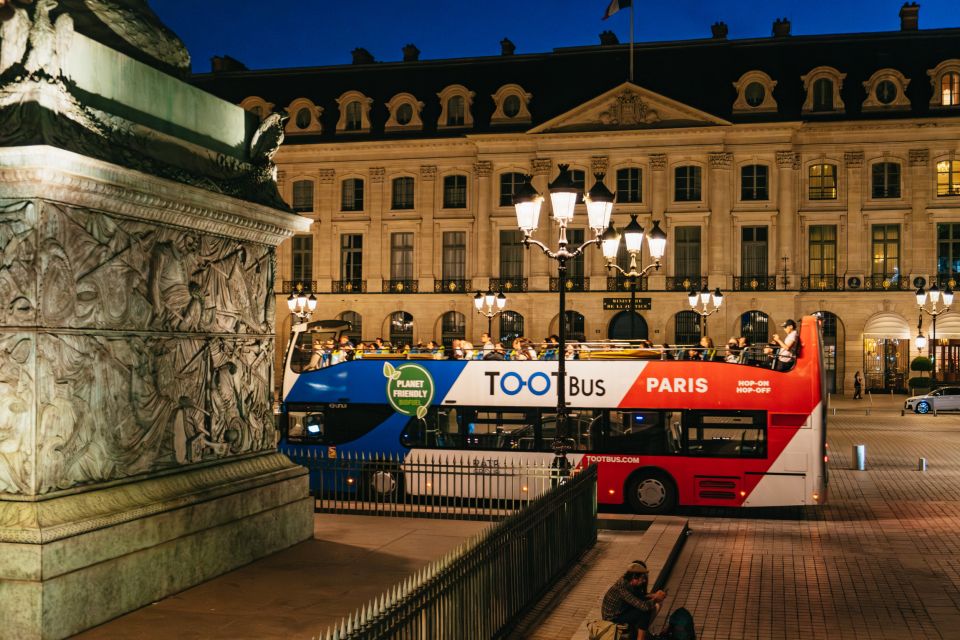 Paris: Night Bus Tour with Audioguide - Moulin Rouge and Opera: the evening mood shift