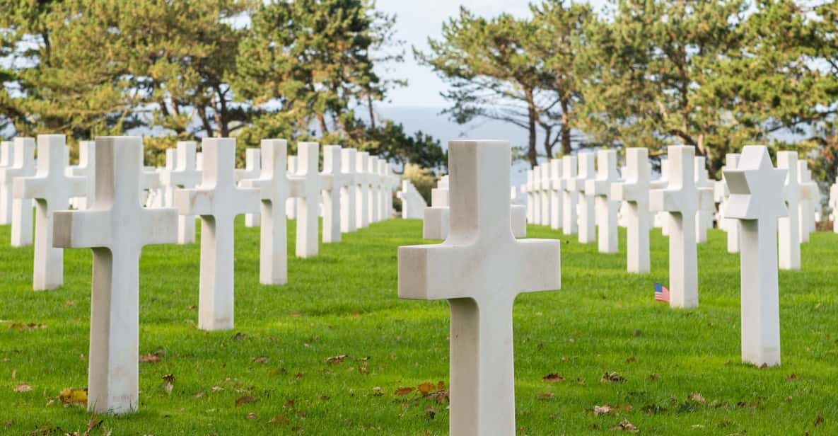 Paris: Normandy D-Day Sights Day Trip with Hotel Transfers - The American Cemetery at Colleville-sur-Mer: the stop that hits first