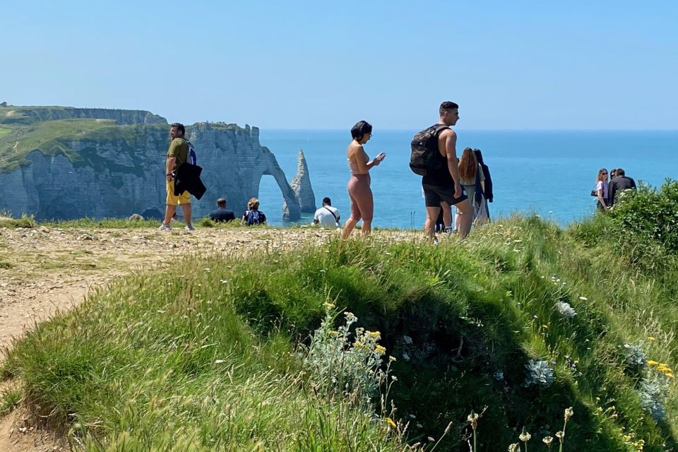 Paris: Normandy Rouen, Honfleur and Etretat Small-Group Tour - Étretat chalk cliffs: the view stop you’ll remember