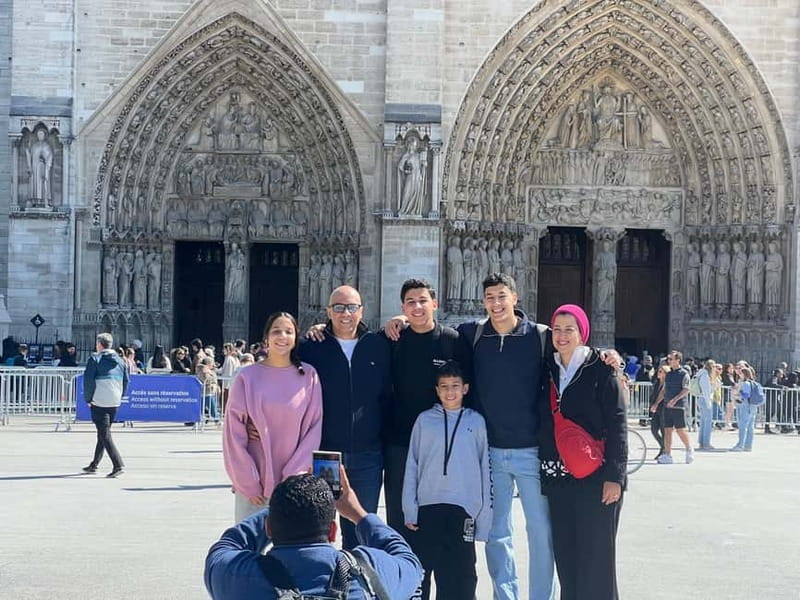 Paris: Notre-Dame Cathedral Exterior Tour & Free Entrance - Entering for Free: Making the Most of Your Self-Guided Cathedral Time