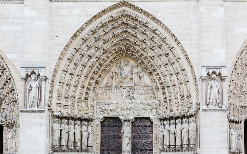 Paris: Notre Dame Exterior Tour with a Small Group - What you’ll see outside: façades, statues, reliefs, and windows