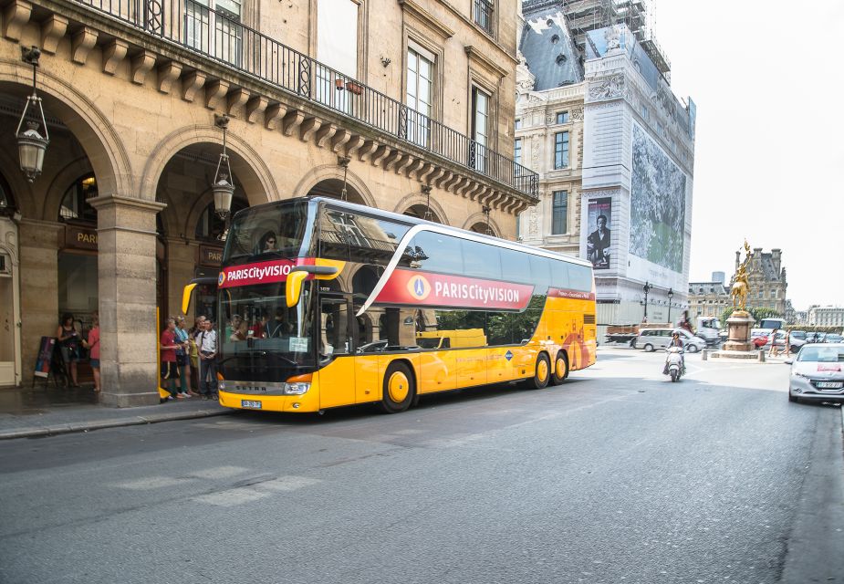 Paris: Openair Double Decker Bus Audio-Guided City Tour - Comfort on an Upper Deck, Without the Full Open-Top Tradeoff