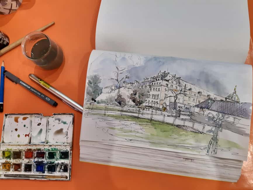 Paris: Plein Air Sketching Course, Drawing & Watercolor - Key things that make this sketching course worth your time