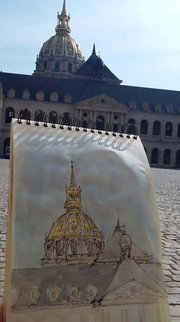 Paris: Plein Air Sketching Course, Drawing & Watercolor - Value and pricing: is $112 for 3 hours a smart use of money?