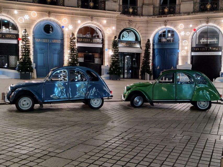 Paris: Private Christmas Lights Tour by Citroën 2CV - Key things that make this tour work