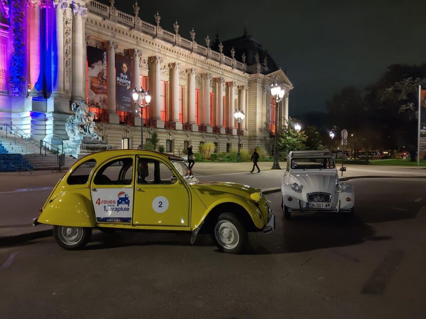 Paris: Private Christmas Lights Tour by Citroën 2CV - How the 2-hour route brings Paris Christmas lights into focus
