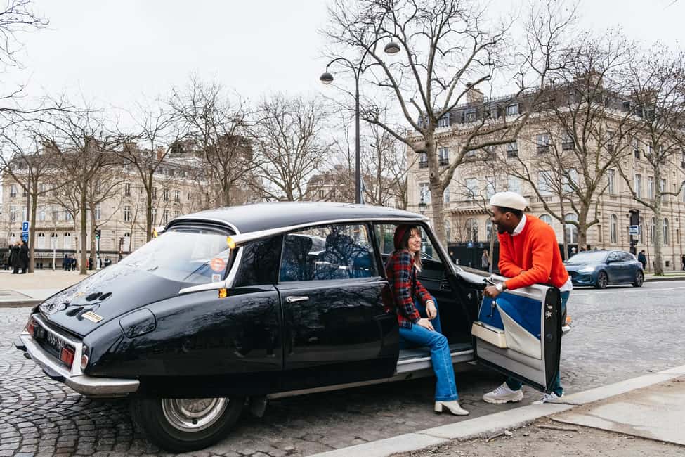 Paris: Private Guided City Tour in a Traction Avant or DS 21 - Hotel Pickup and a Private Route Built Around Your Timing