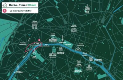 Paris: Private guided tour in Rickshaw bike - Gustave Eiffel - Meeting at the Flame of Liberty: an easy starting point