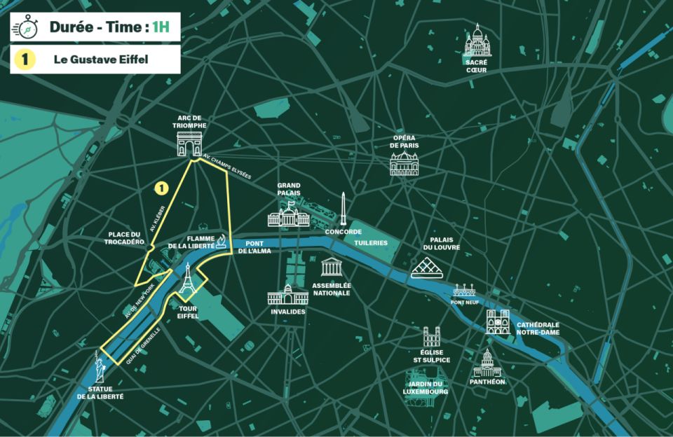 Paris: Private guided tour in Rickshaw bike - Gustave Eiffel - Stop-by-stop: what each highlight is really good for