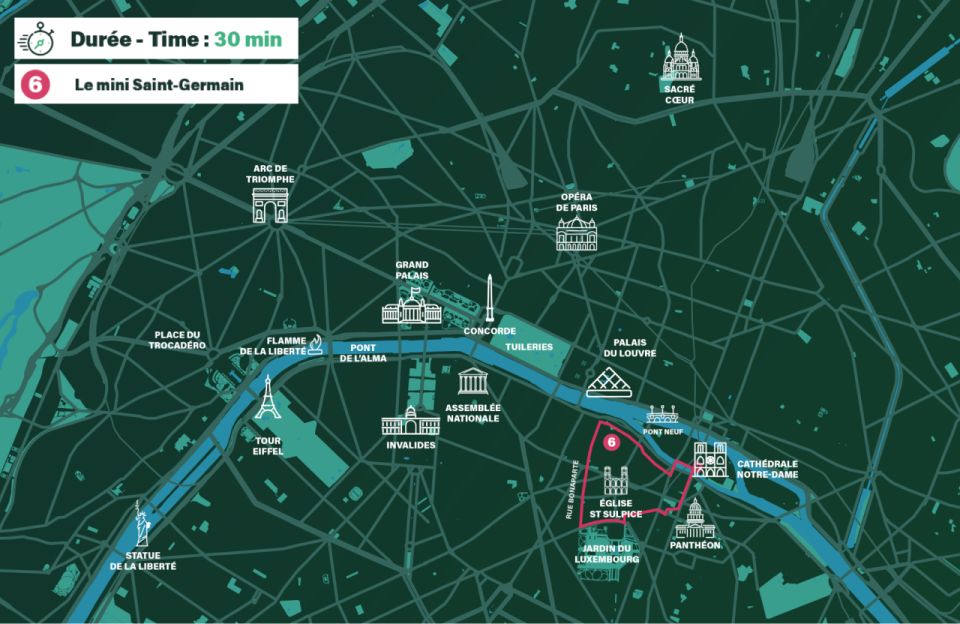 Paris : Private guided tour Rickshaw bike - Saint-Germain - The driver: your moving guide, not just a ride