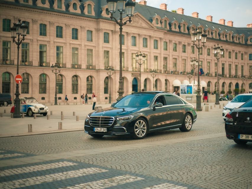 Paris: Private Tour by Chauffer-Driven Car - Price and value: what $423 buys for up to 3 people