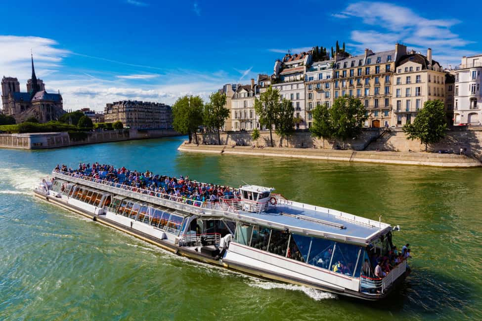 Paris : Scenic Cruise on the Seine River with Champagne - Where you meet: Port de la Conférence and the Pont de l’Alma pier