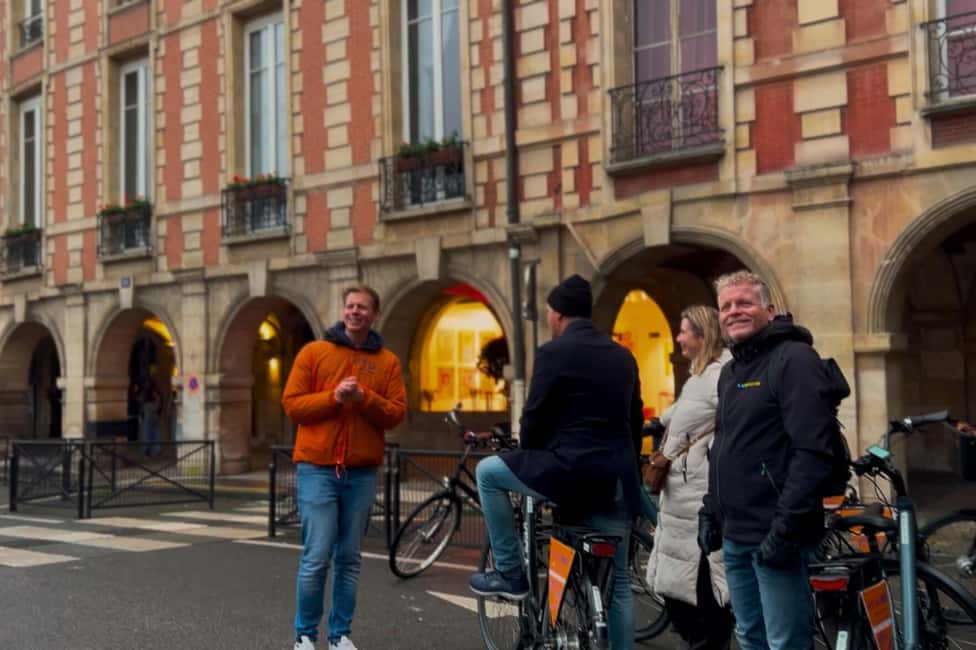 Paris: Secret City Bike Tour Off the Tourist Path - Refreshments and pacing in a 3-hour ride
