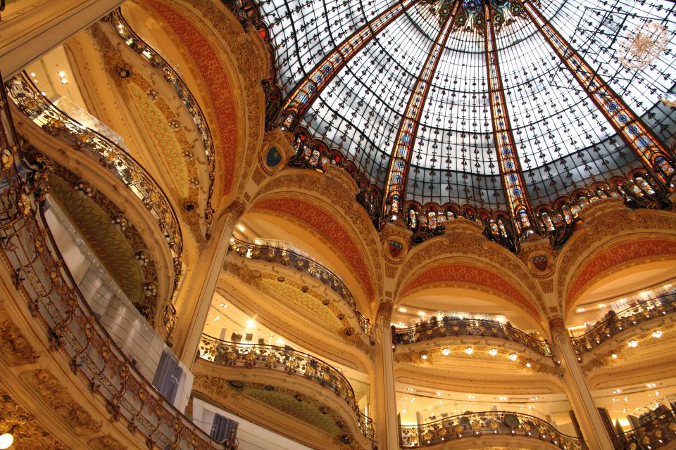 Paris: The best Undiscovered Quarters & Secret Gems Tour - Galeries Lafayette Rooftop: The 360º Payoff