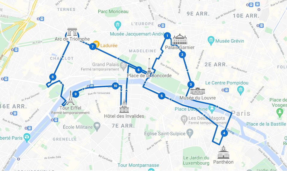 Paris: Tootbus Hop-on Hop-off with optional river cruise - Where the included walking tours fit: Latin Quarter, Marais, Saint Louis