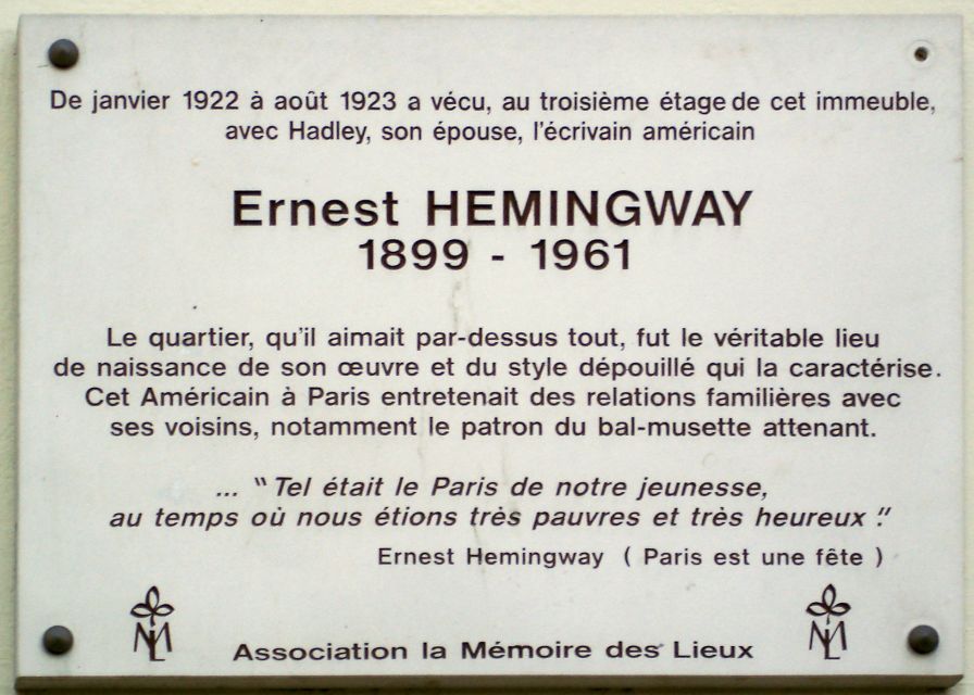 Paris Writers and Painters Guided 1.30 hour Walking Tour - Walking Comfort, Timing, and the Small-Group Advantage