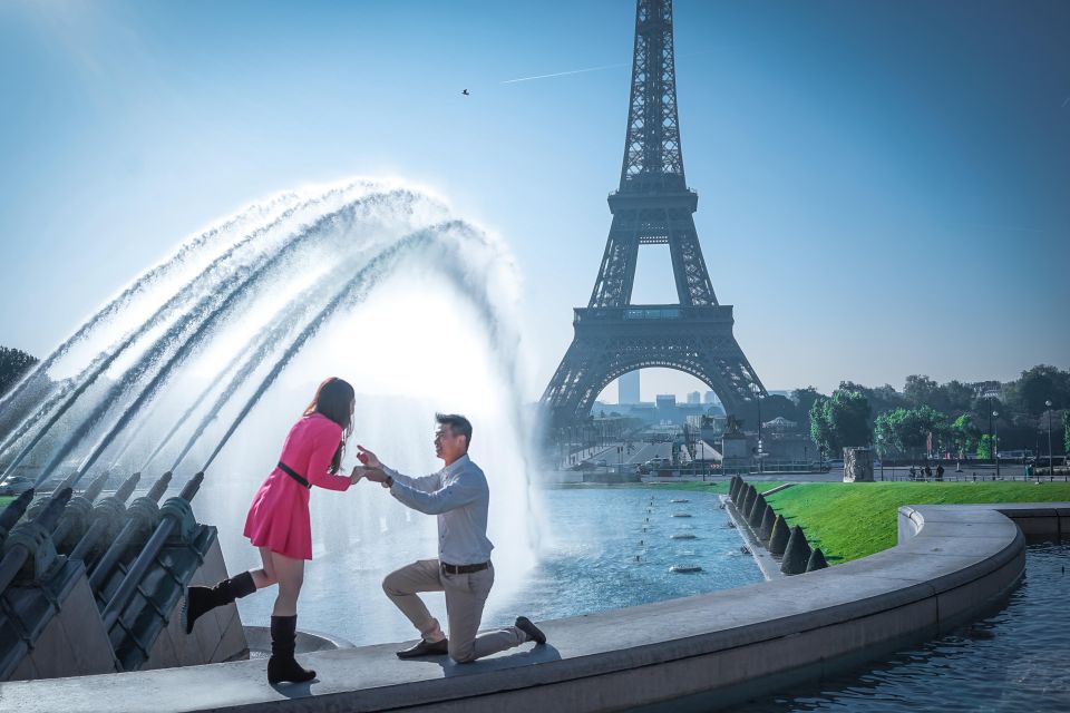 Parisian Proposal Perfection. Photography/Reels & Planning - Price and value: what $318 for up to 2 people really buys